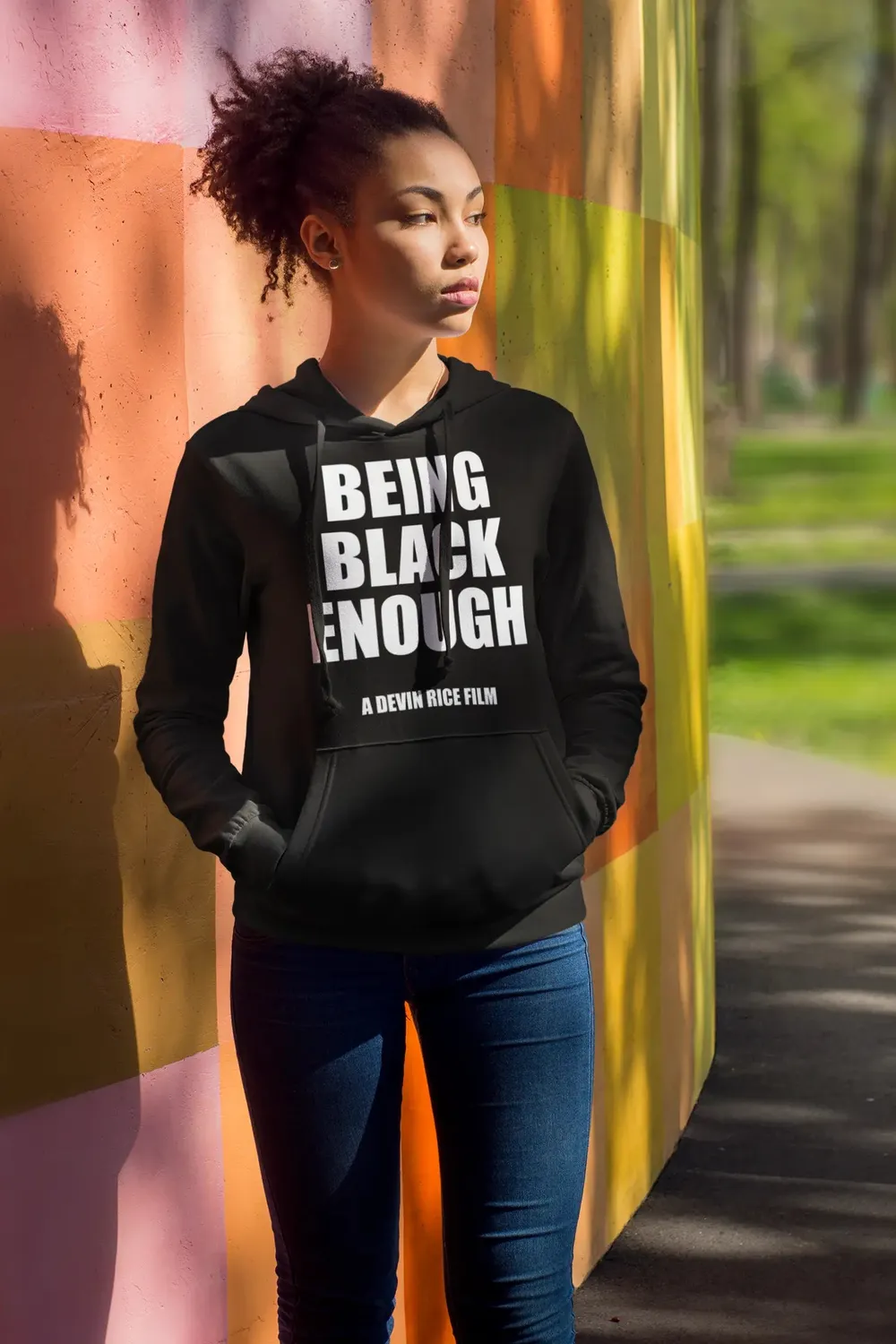 Being Black Enough Unisex Hoodie image 33