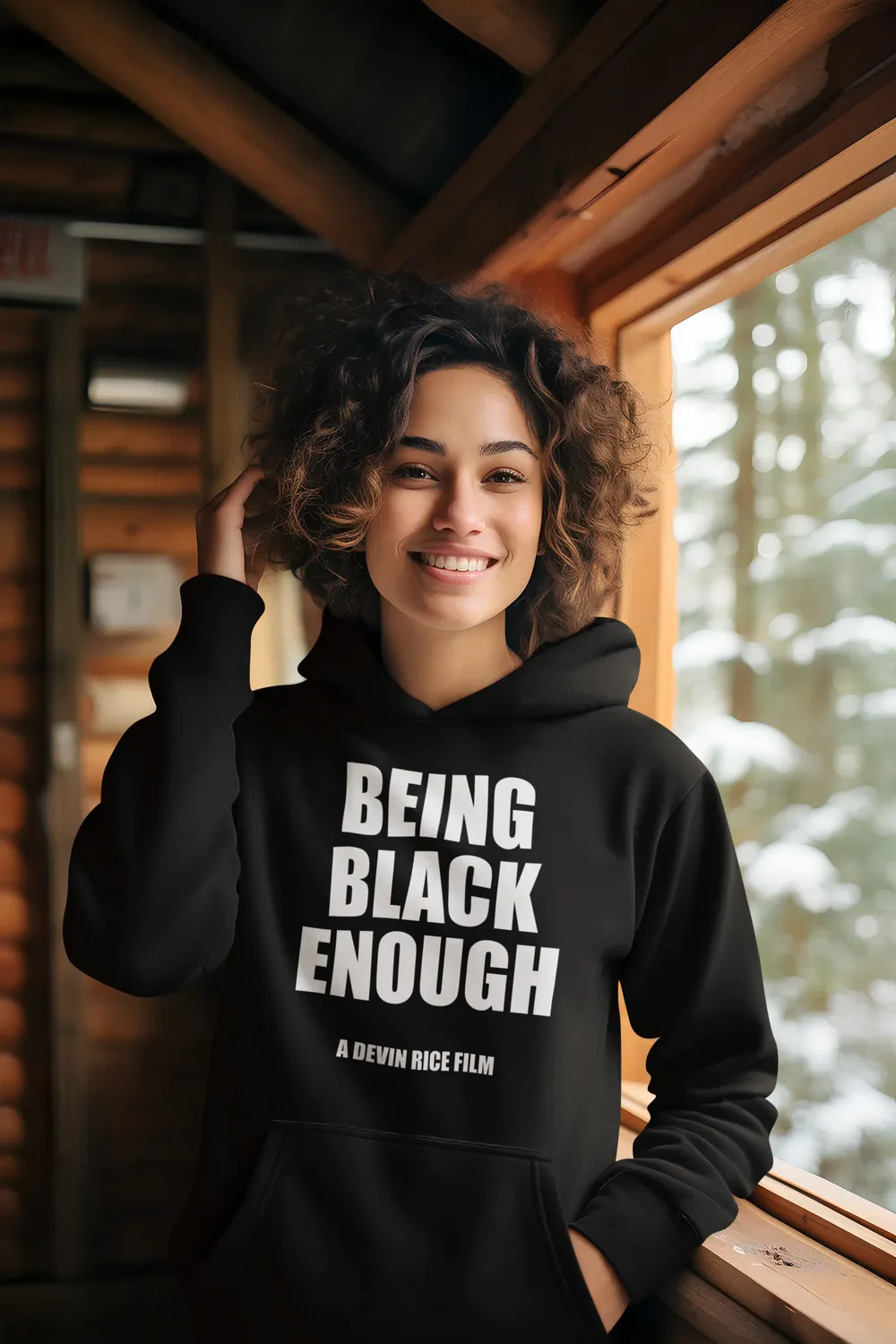Being Black Enough Unisex Hoodie image 35