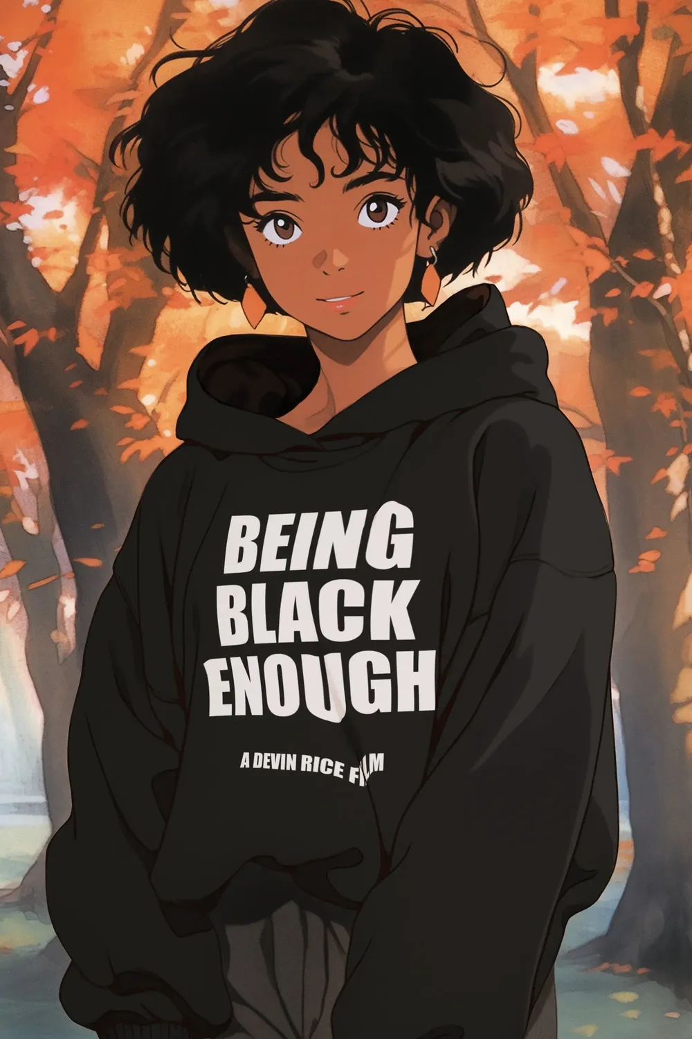 Being Black Enough Unisex Hoodie image 36