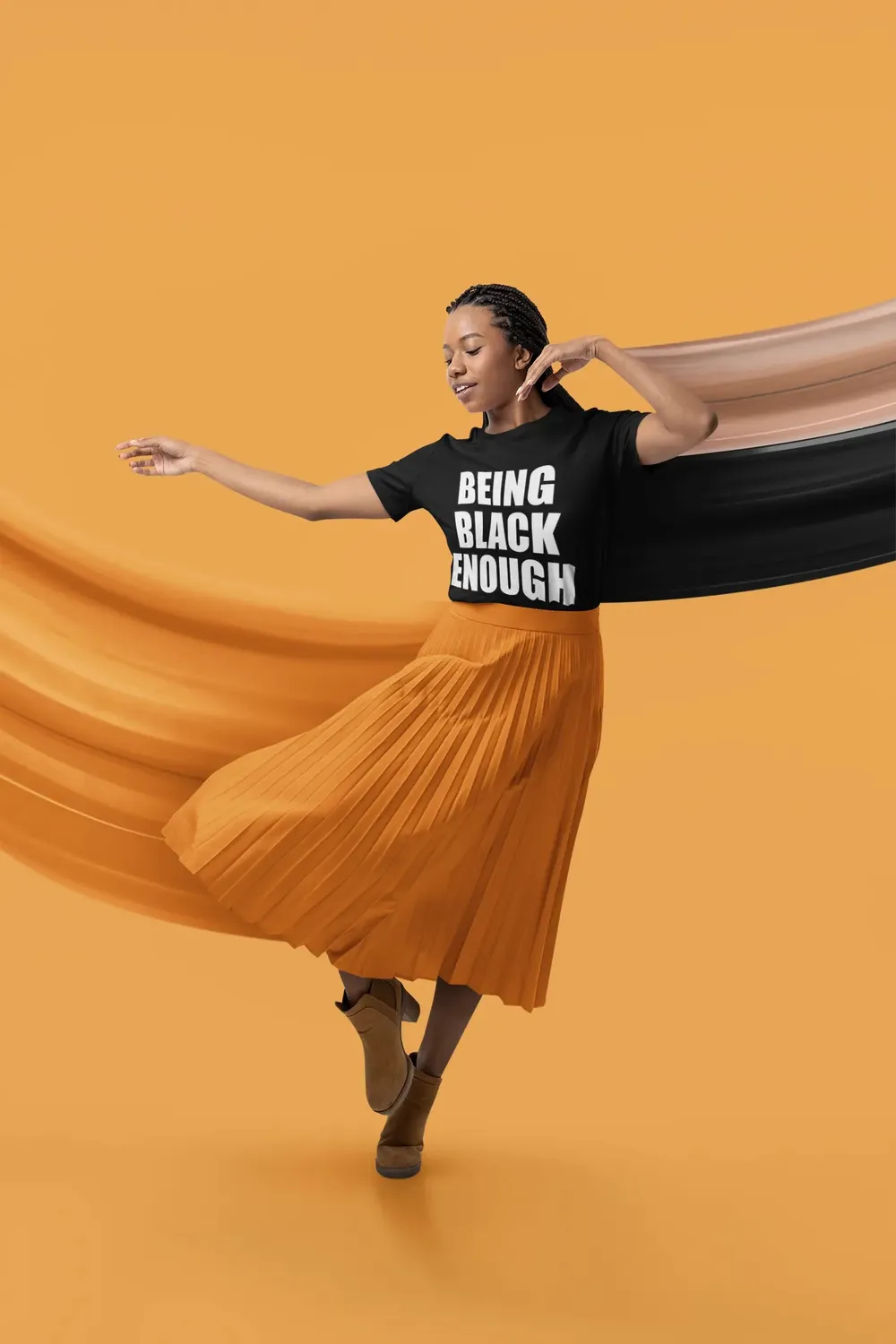 Being Black Enough Unisex T-shirt image 9