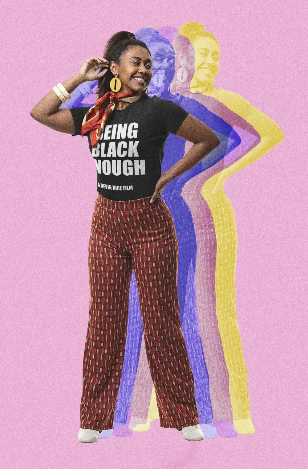Being Black Enough Unisex T-shirt image 23