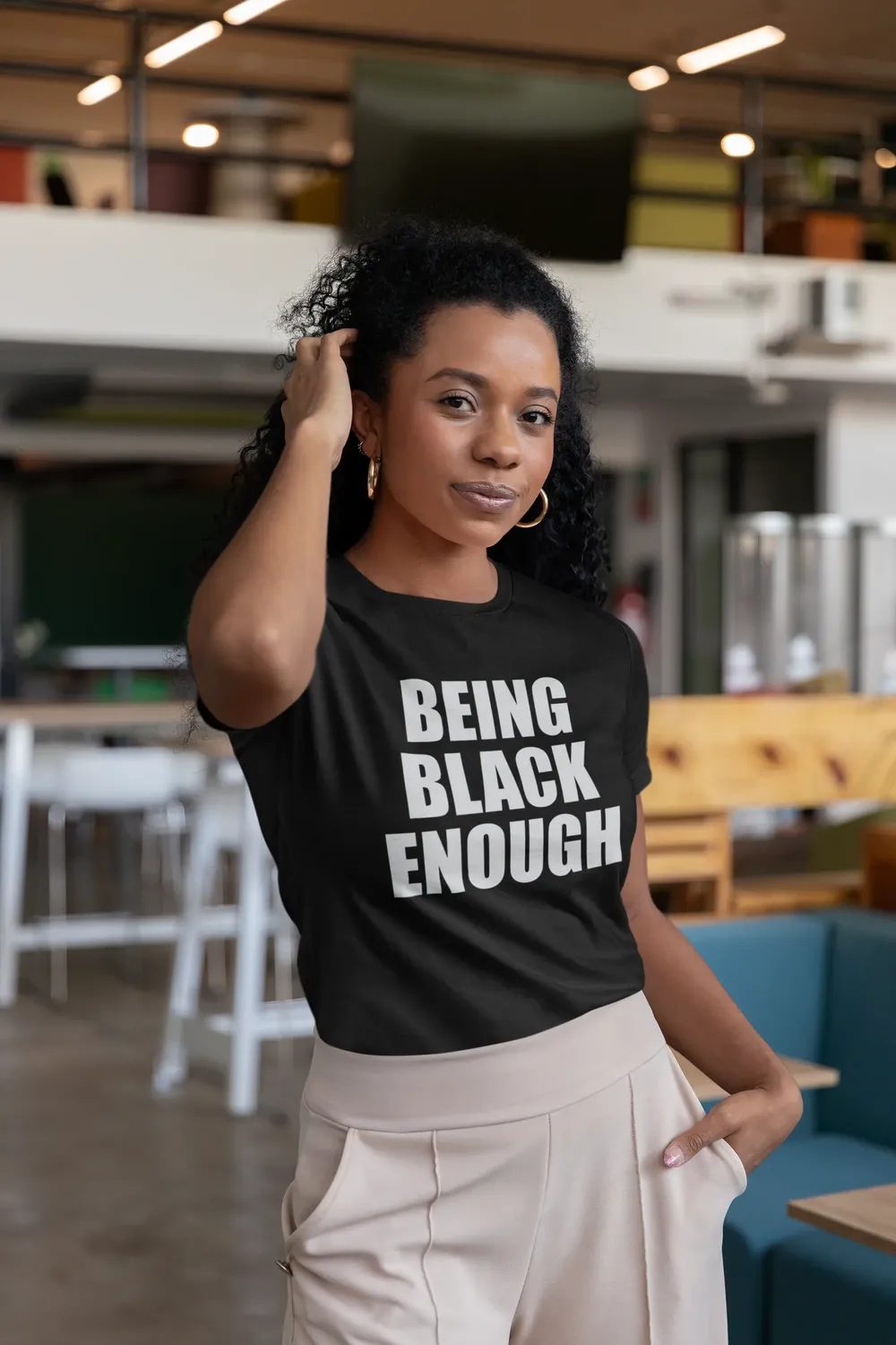 Being Black Enough "Movement" Unisex T-Shirt image 6