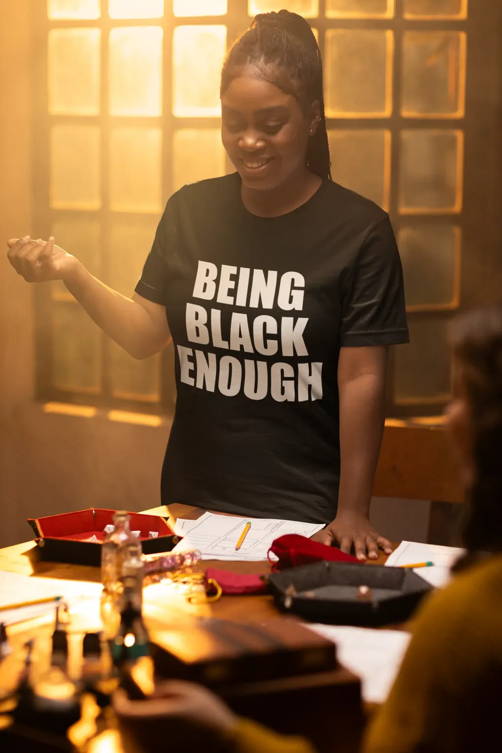 Being Black Enough "Movement" Unisex T-Shirt image 7
