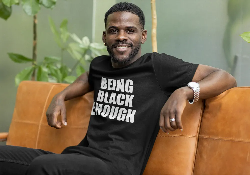 Being Black Enough "Movement" Unisex T-Shirt image 9