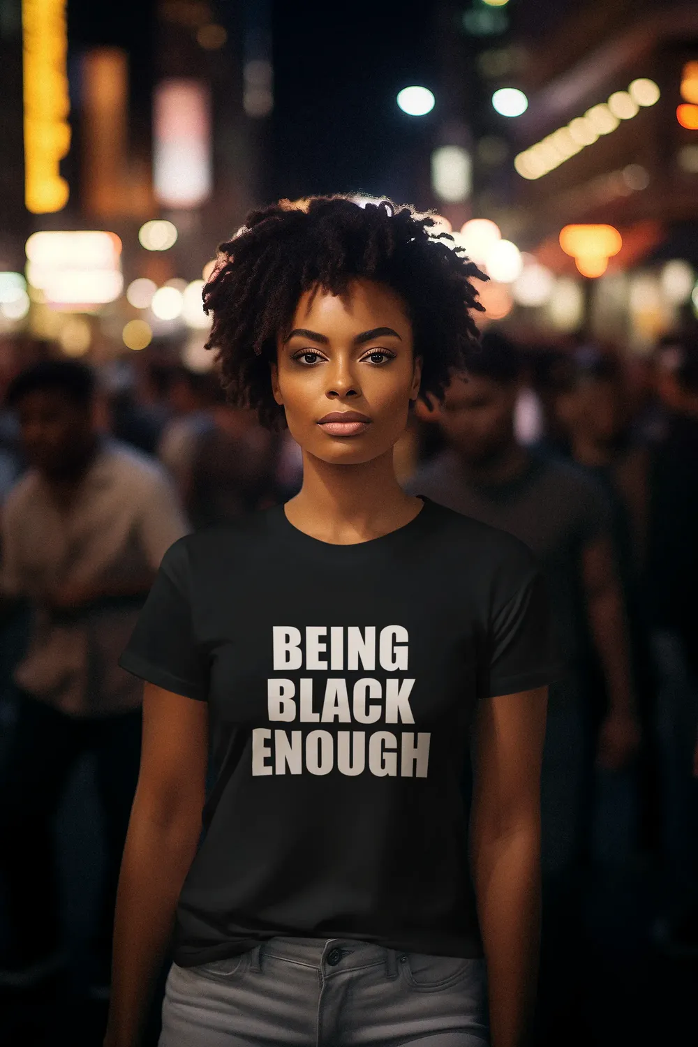 Being Black Enough "Movement" Unisex T-Shirt image 11