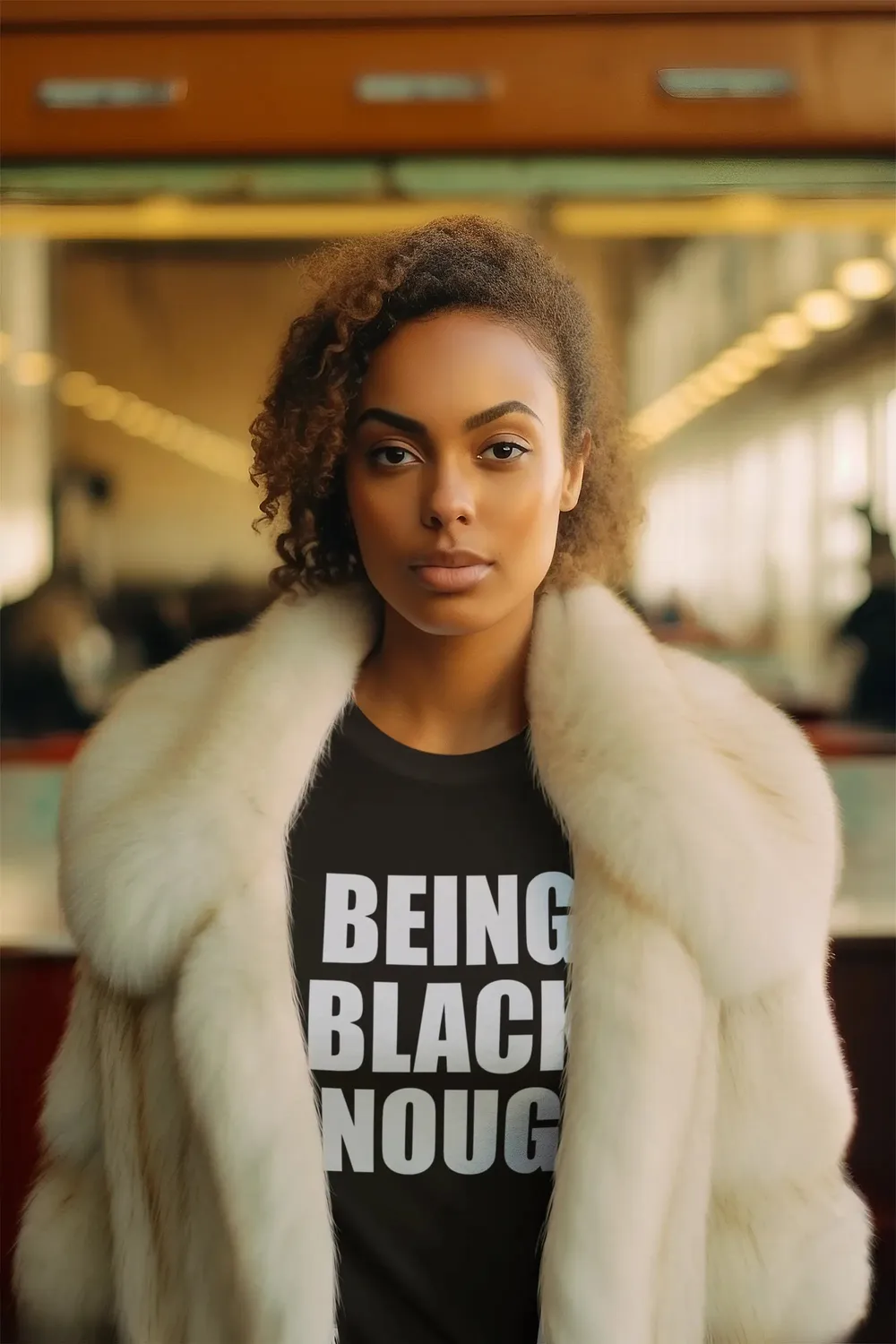 Being Black Enough "Movement" Unisex T-Shirt image 12
