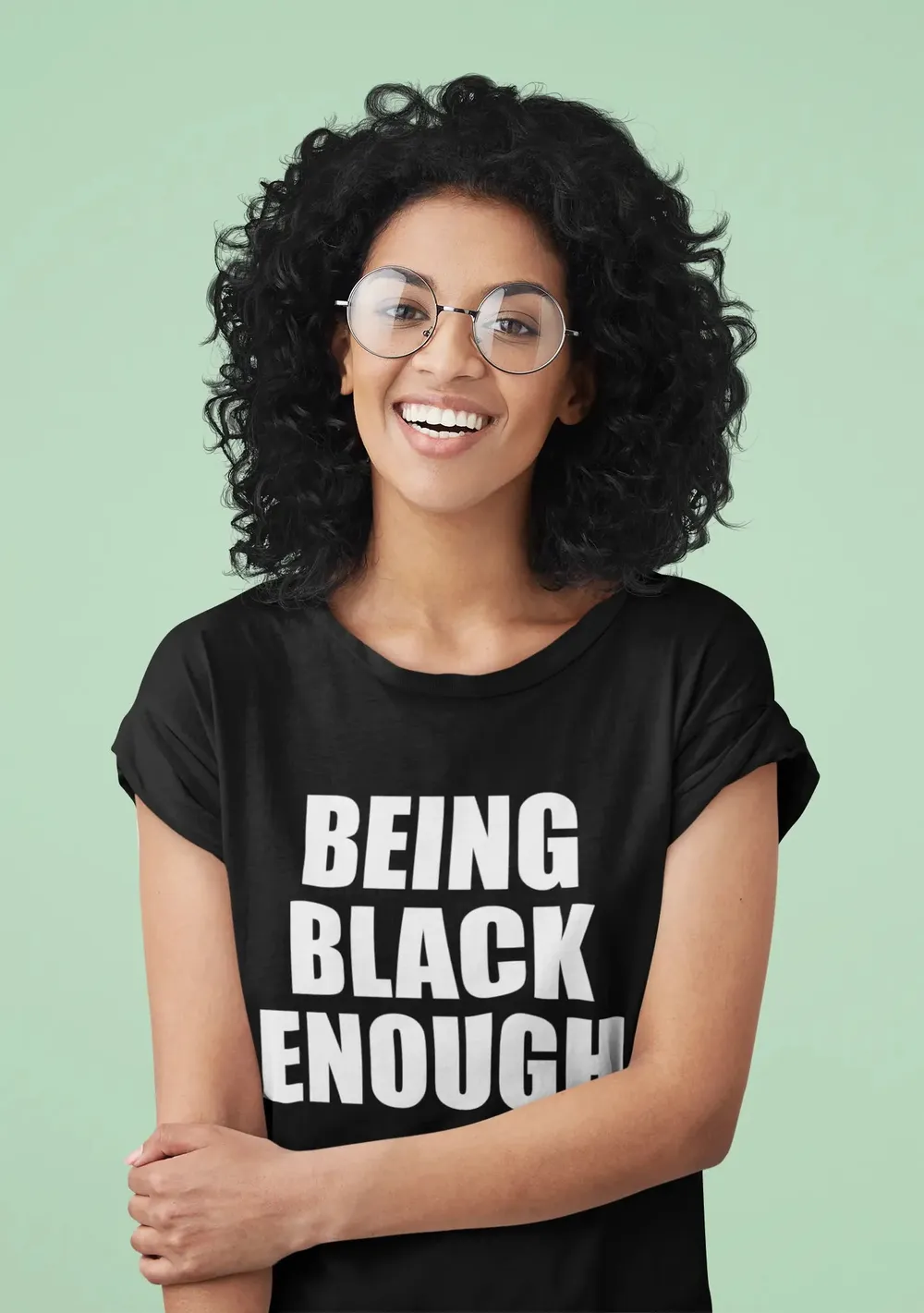 Being Black Enough "Movement" Unisex T-Shirt image 14