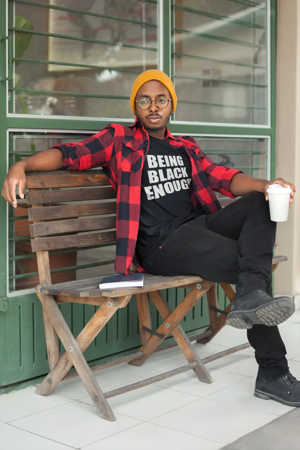 Being Black Enough "Movement" Unisex T-Shirt image 18