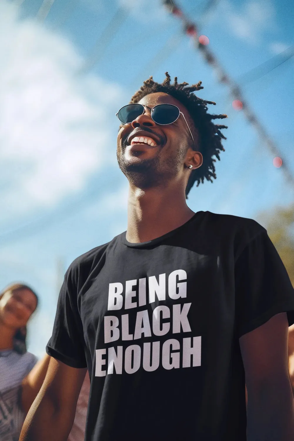 Being Black Enough "Movement" Unisex T-Shirt image 26