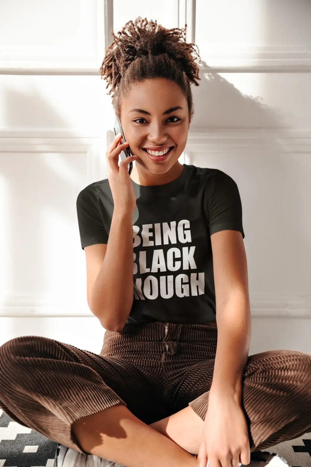 Being Black Enough "Movement" Unisex T-Shirt image 28