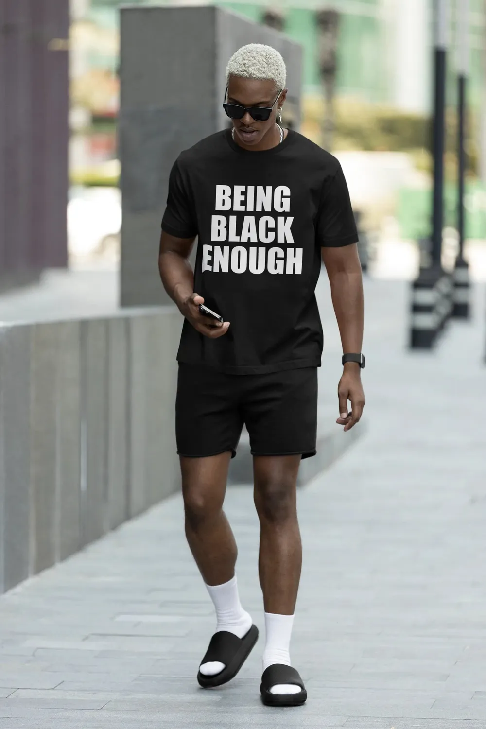 Being Black Enough "Movement" Unisex T-Shirt image 29