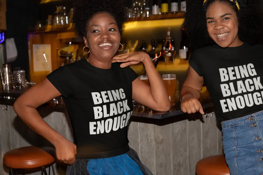 Being Black Enough "Movement" Unisex T-Shirt image 32