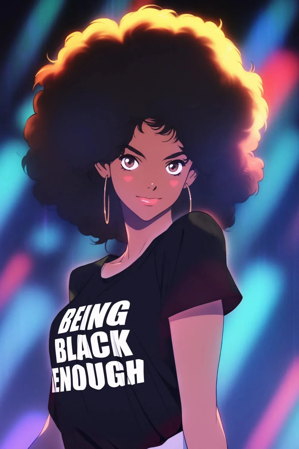 Being Black Enough "Movement" Unisex T-Shirt image 37