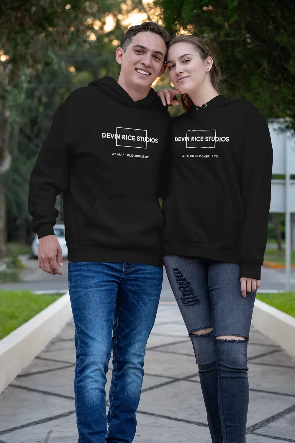 Devin Rice Studios Premium Unisex Hoodie image 3