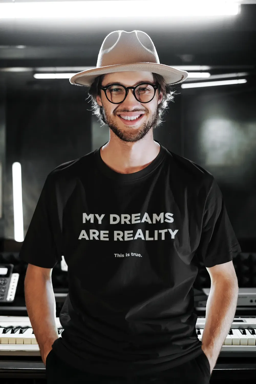 Dreams Into Reality Premium Men's T-shirt image 5