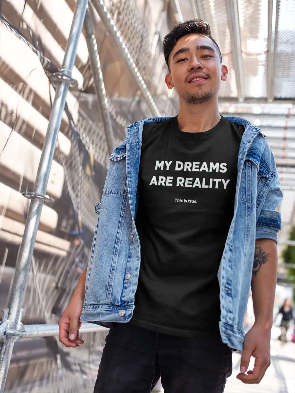 Dreams Into Reality Premium Men's T-shirt image 10