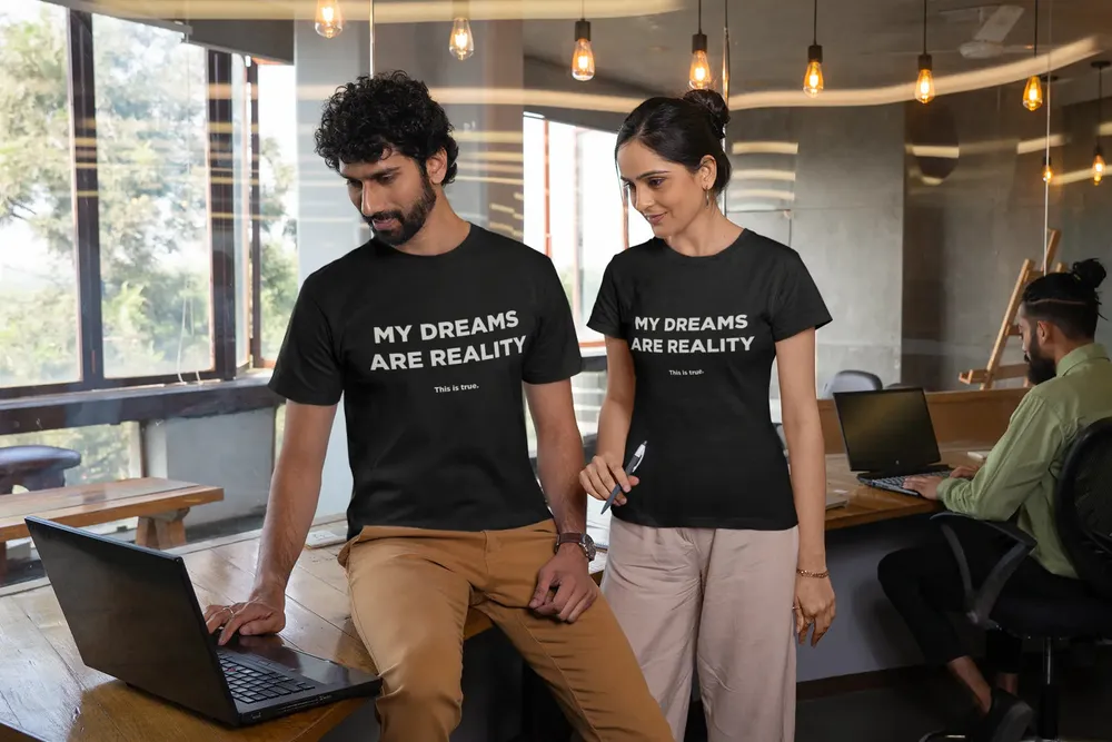 Dreams Into Reality Premium Men's T-shirt image 15