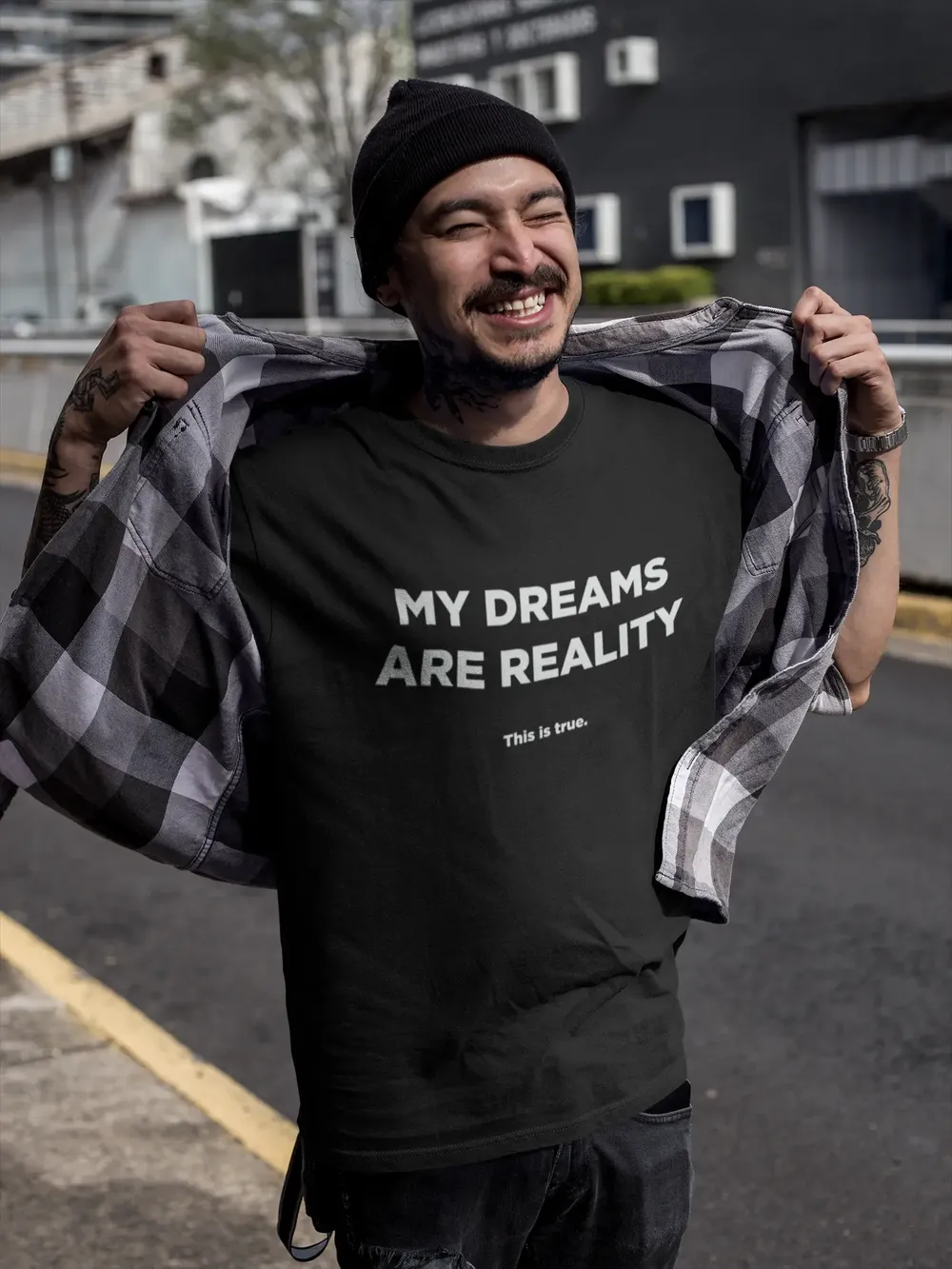 Dreams Into Reality Premium Men's T-shirt image 18