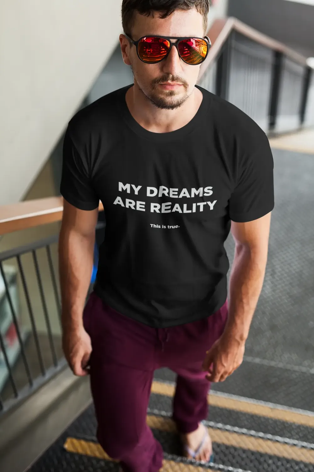 Dreams Into Reality Premium Men's T-shirt image 20