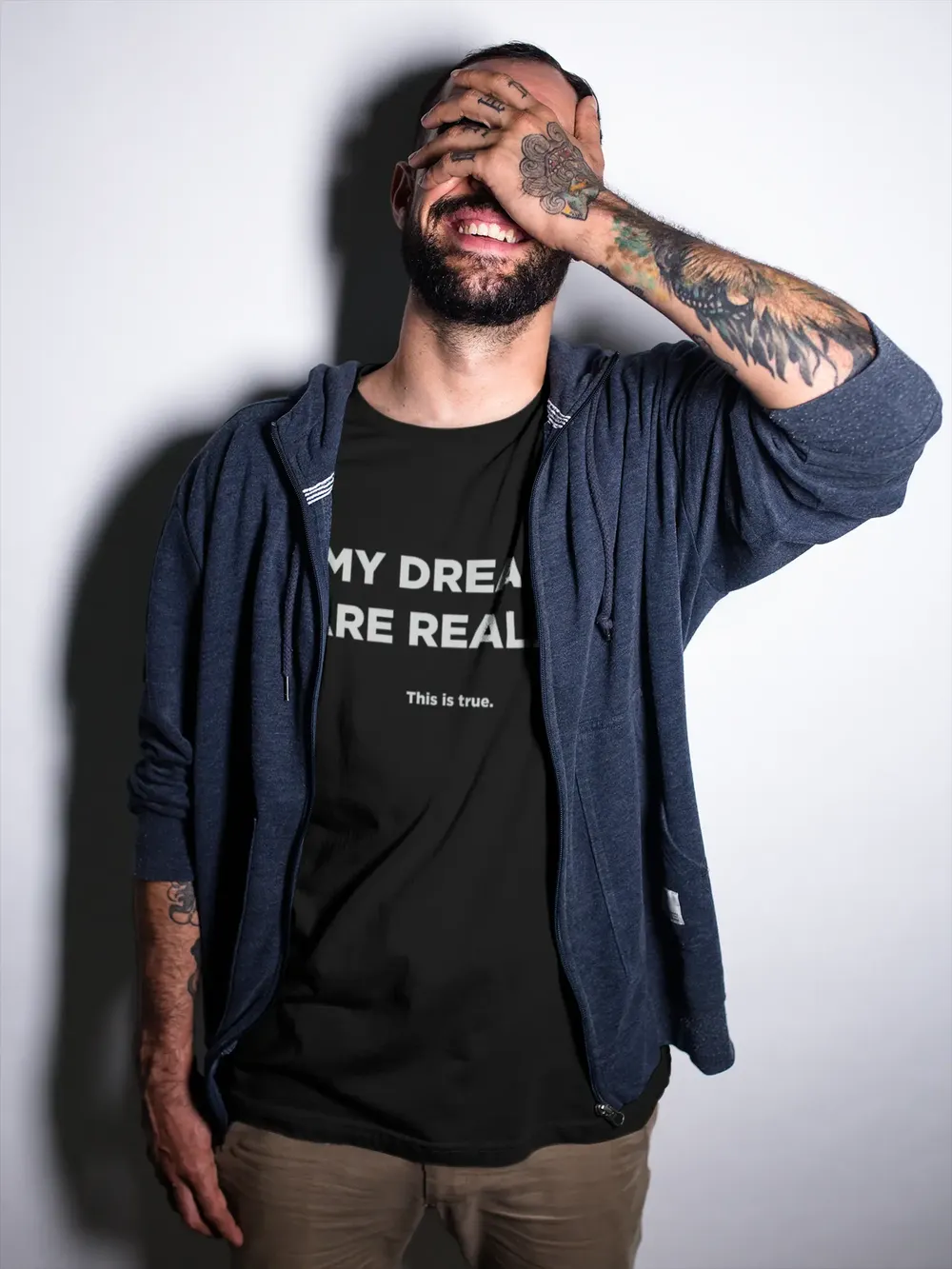 Dreams Into Reality Premium Men's T-shirt image 23
