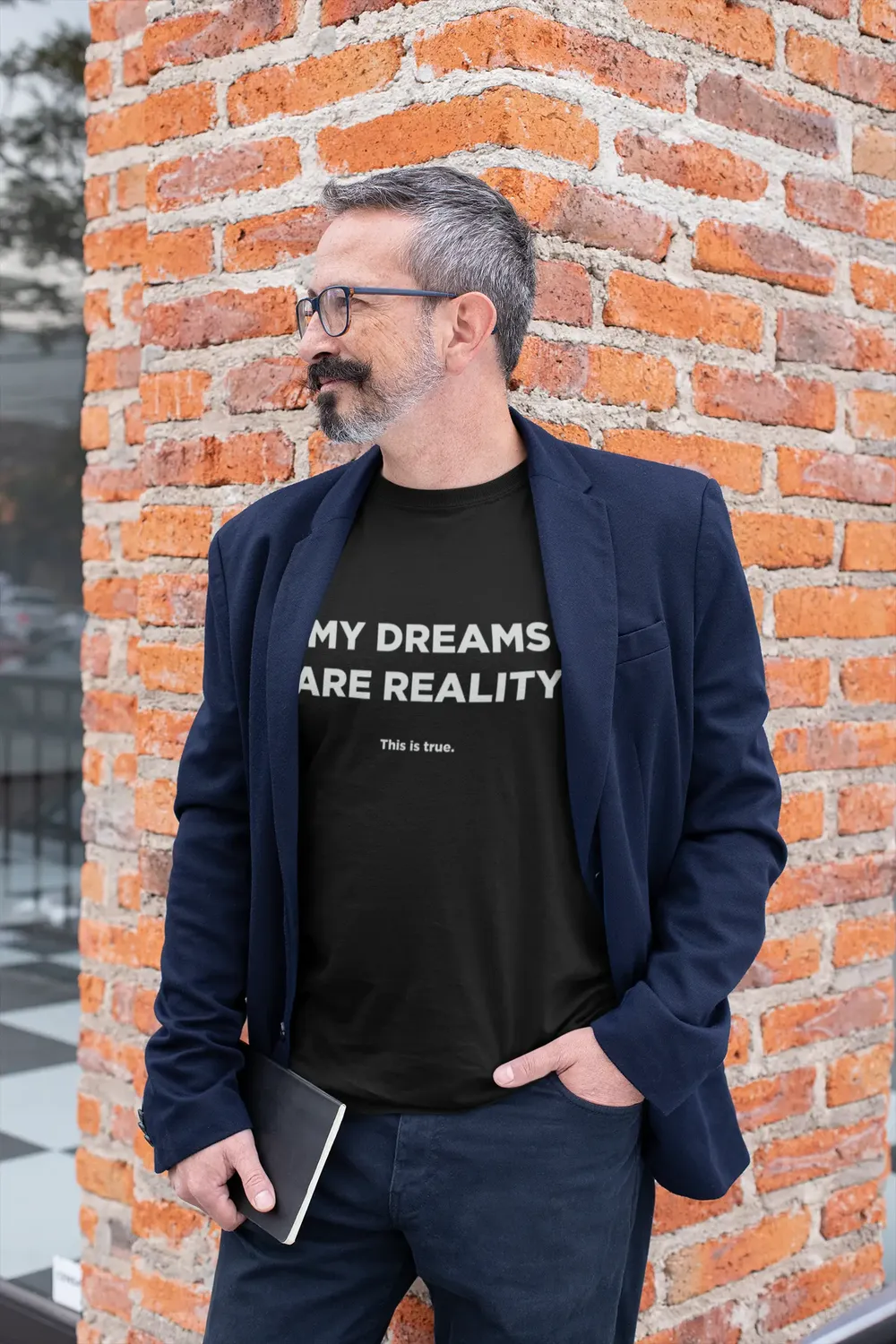 Dreams Into Reality Premium Men's T-shirt image 24