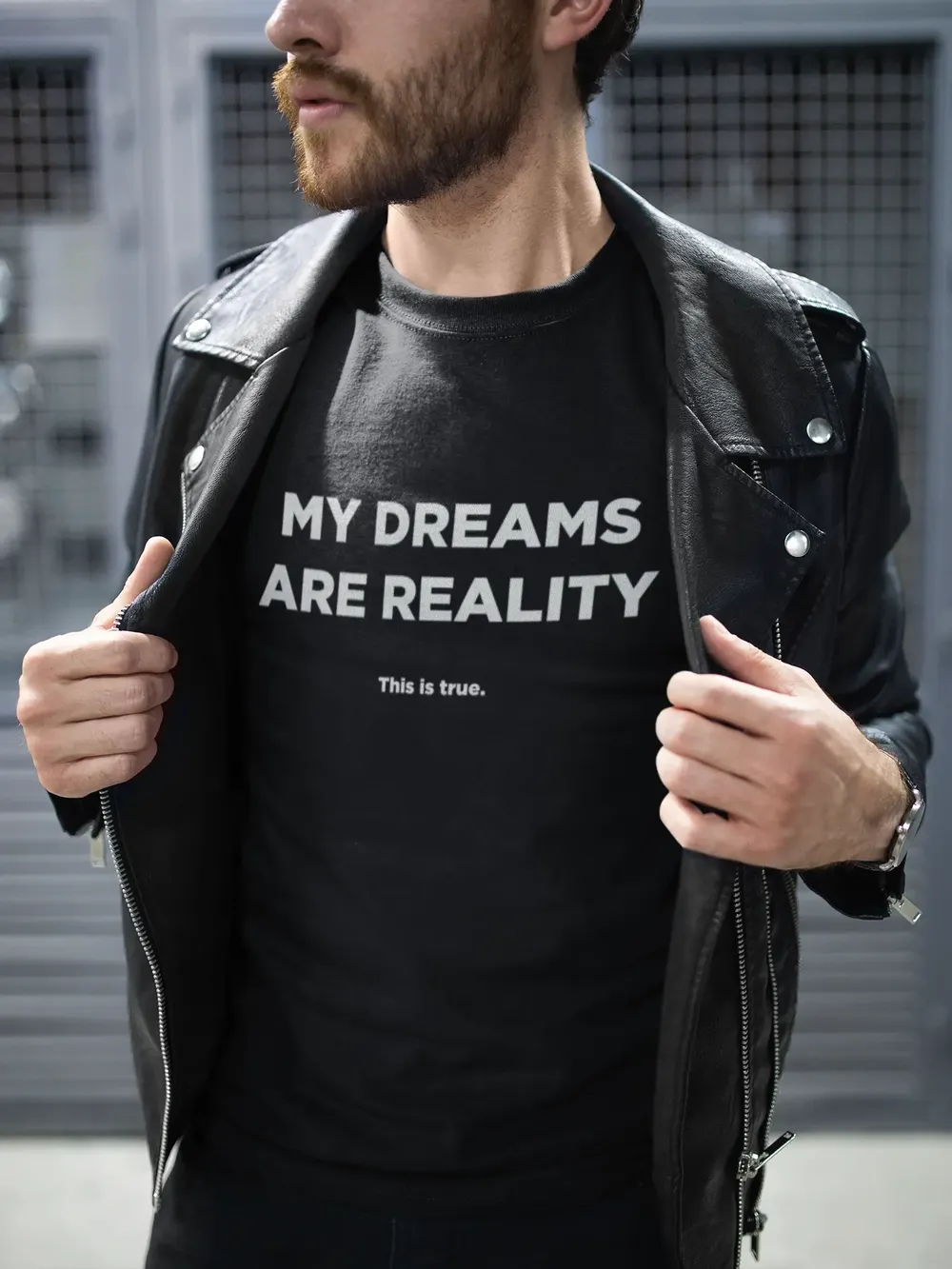 Dreams Into Reality Premium Men's T-shirt image 26