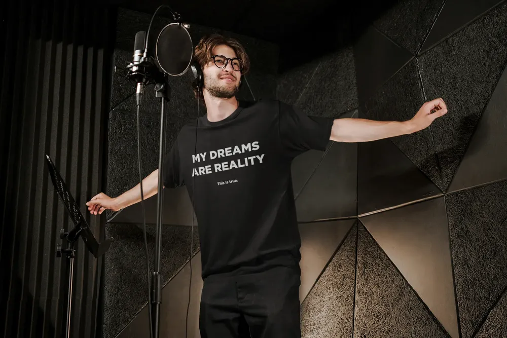 Dreams Into Reality Premium Men's T-shirt image 28