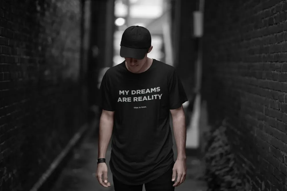 Dreams Into Reality Premium Men's T-shirt image 34
