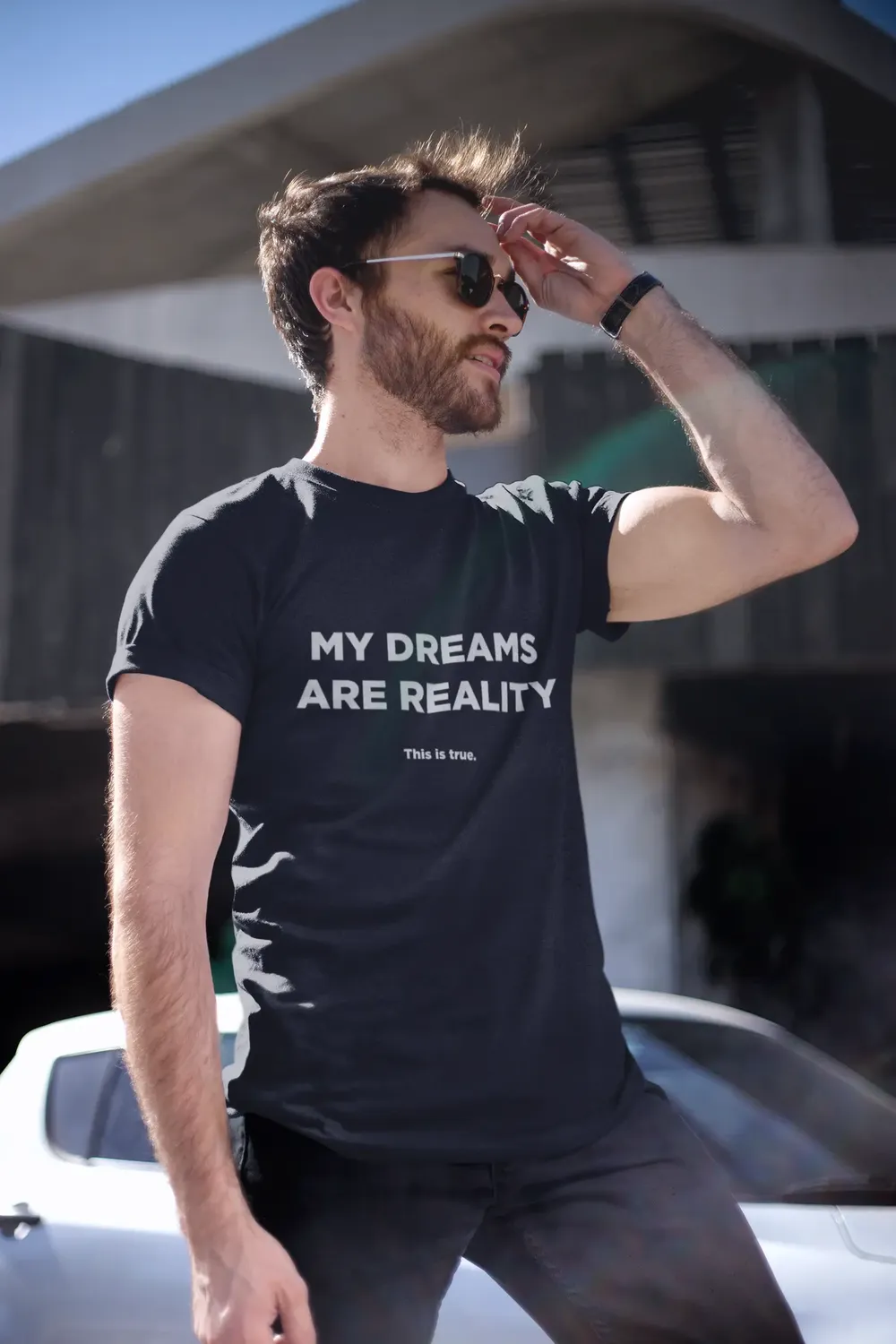 Dreams Into Reality Premium Men's T-shirt image 37