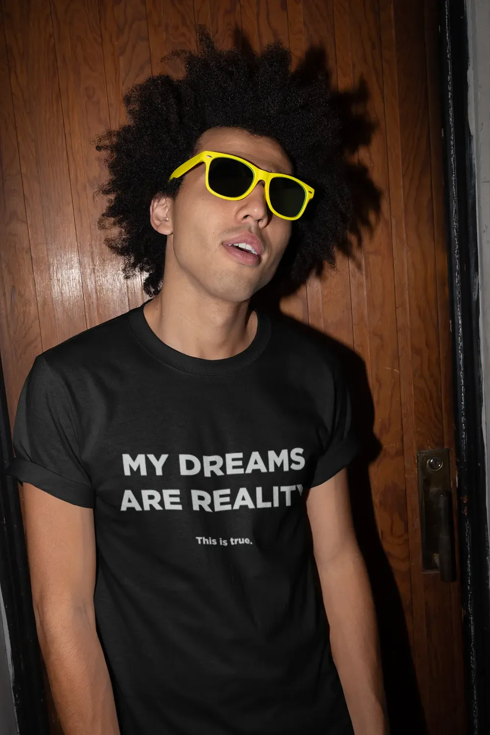 Dreams Into Reality Premium Men's T-shirt image 39