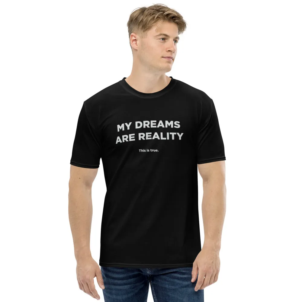 Dreams Into Reality Premium Men's T-shirt image 44