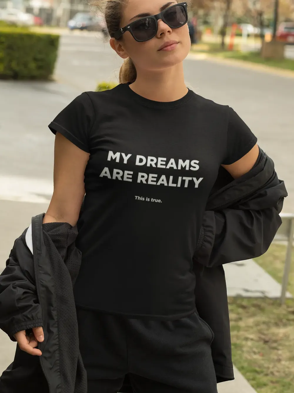 Dreams Into Reality Premium Women's T-shirt image 6