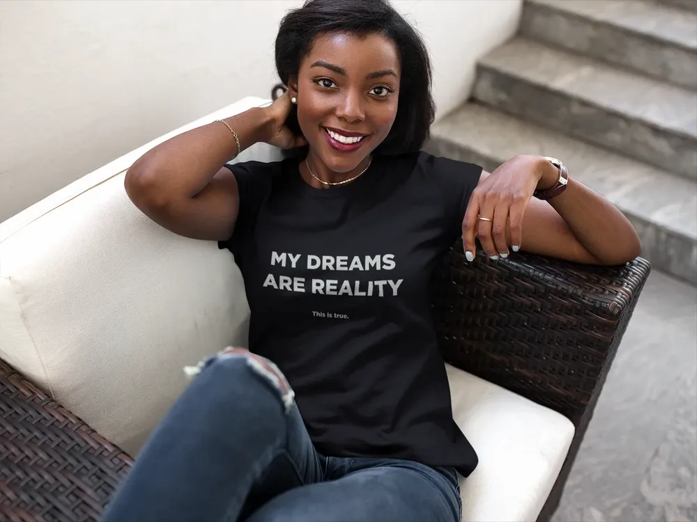Dreams Into Reality Premium Women's T-shirt image 9