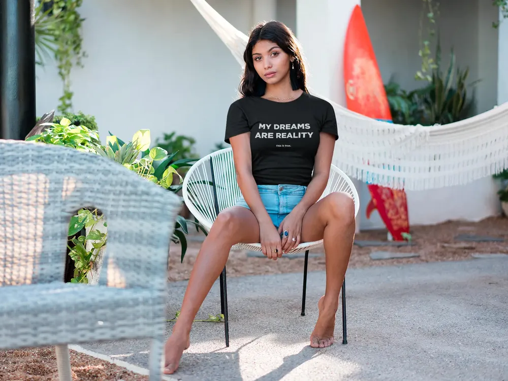 Dreams Into Reality Premium Women's T-shirt image 18