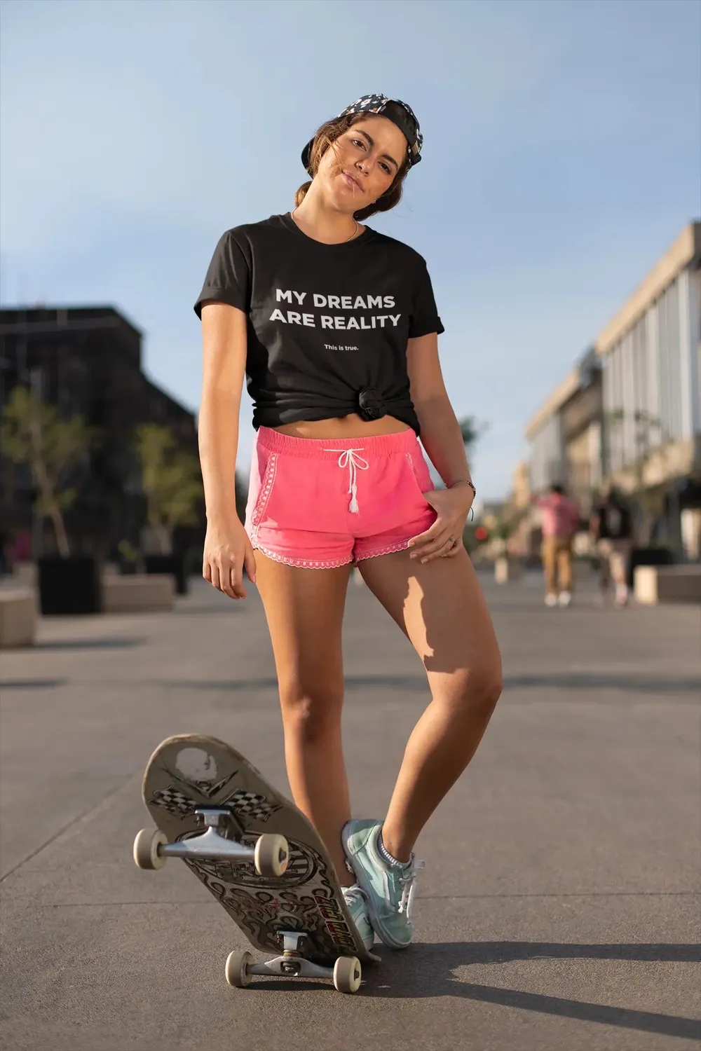 Dreams Into Reality Premium Women's T-shirt image 21