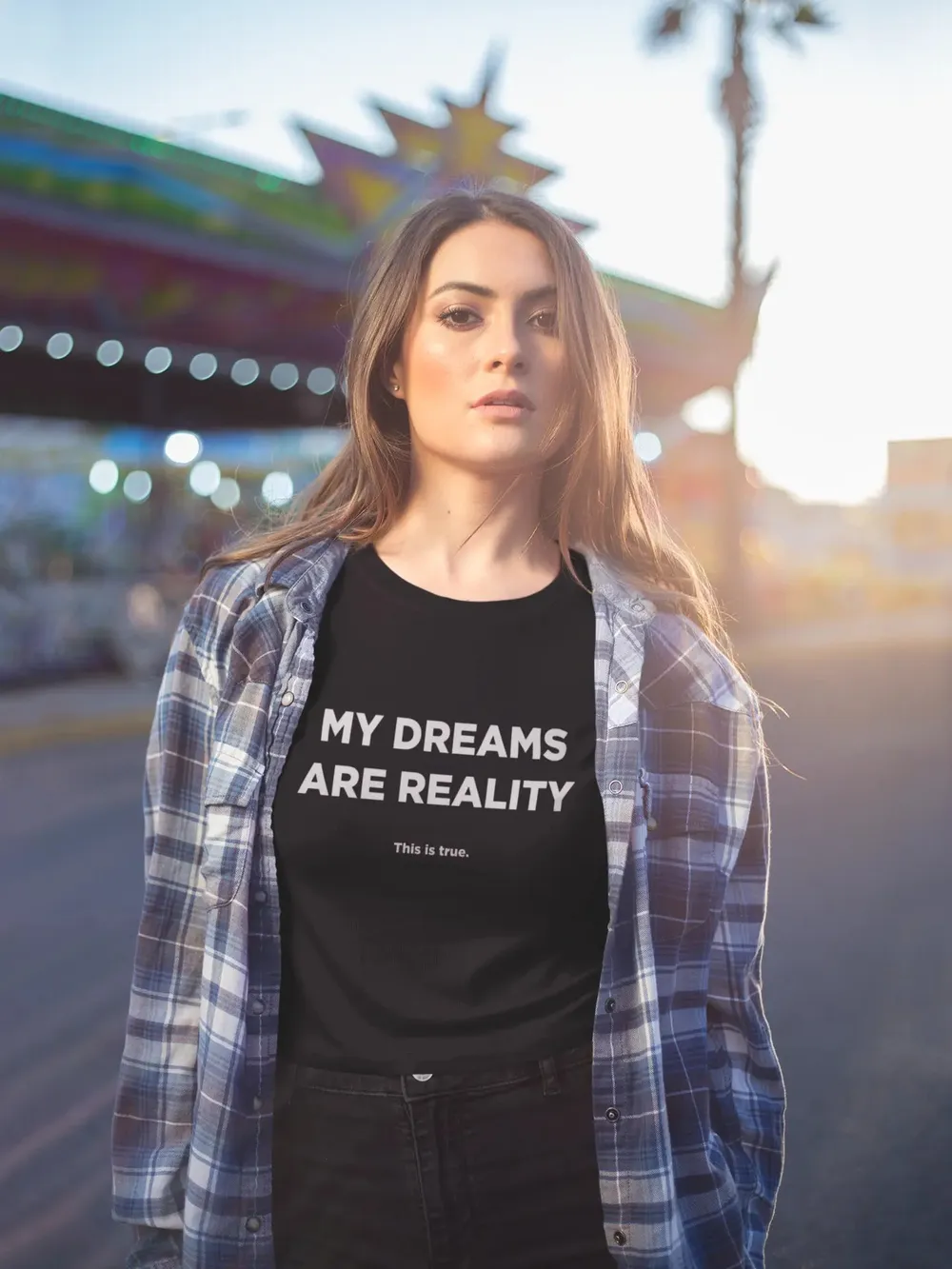 Dreams Into Reality Premium Women's T-shirt image 22