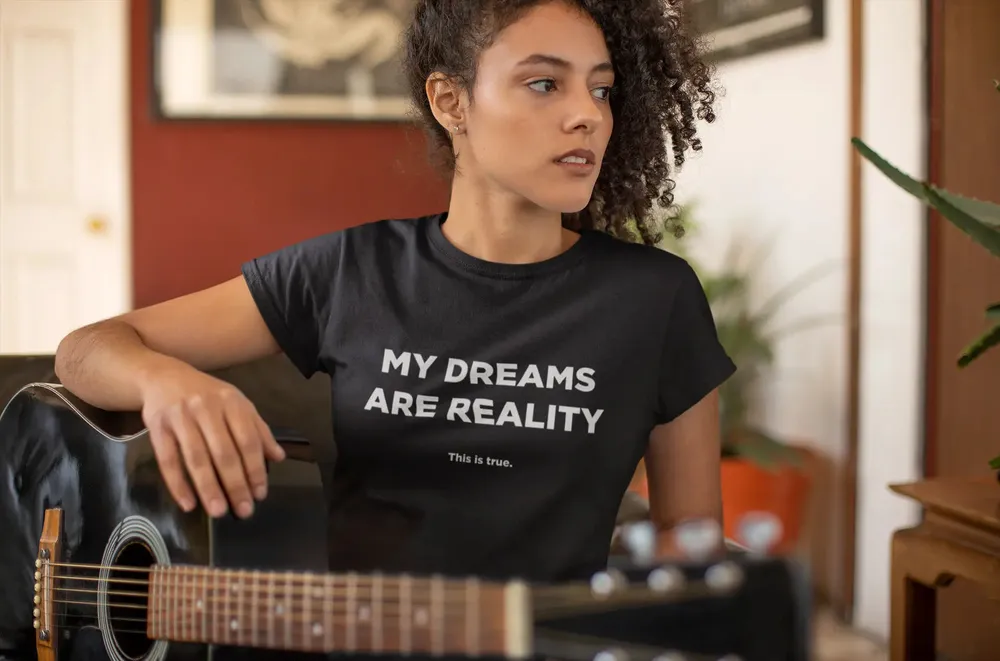 Dreams Into Reality Premium Women's T-shirt image 25