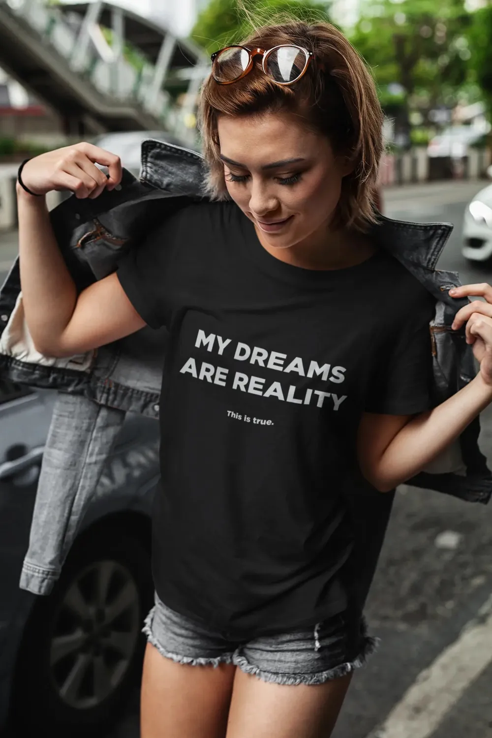Dreams Into Reality Premium Women's T-shirt image 31