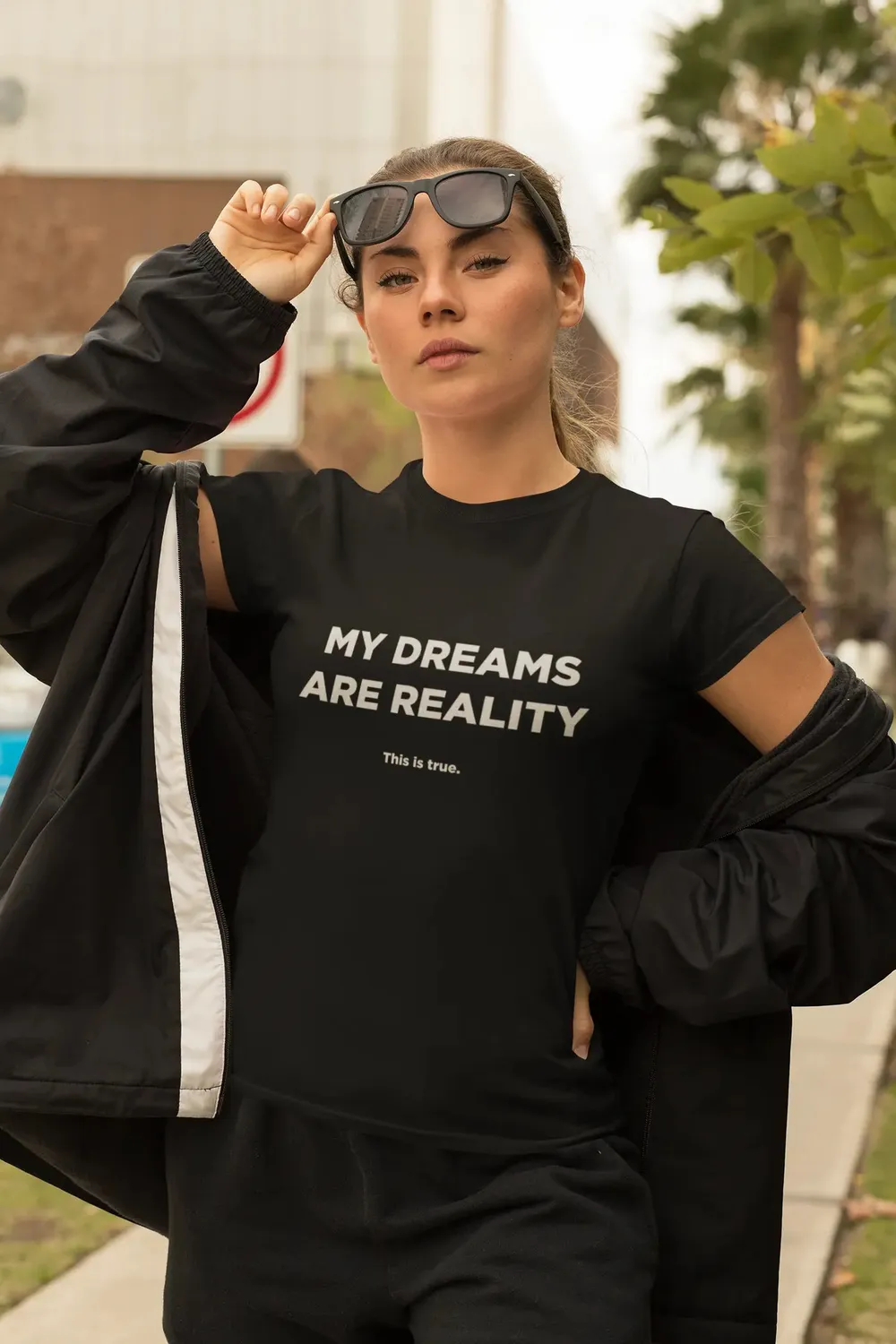 Dreams Into Reality Premium Women's T-shirt image 37