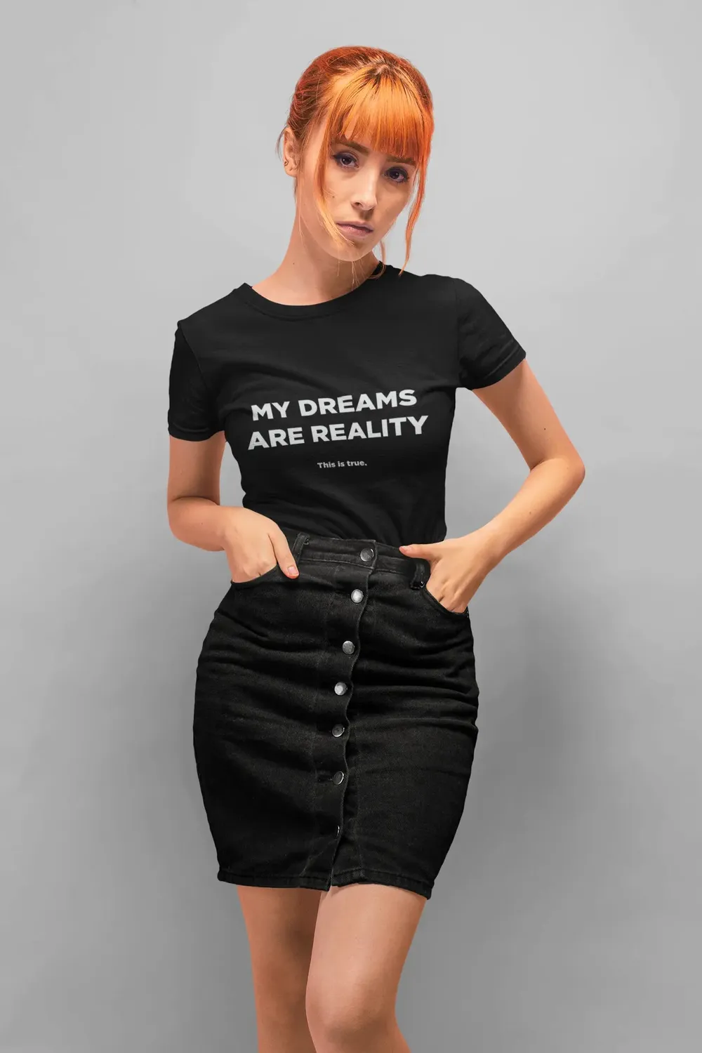 Dreams Into Reality Premium Women's T-shirt image 38