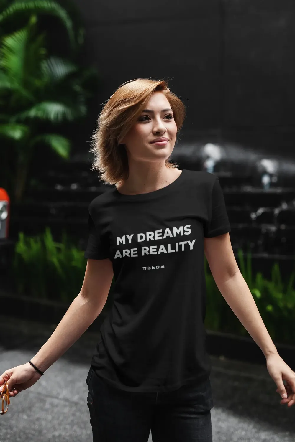Dreams Into Reality Premium Women's T-shirt image 46