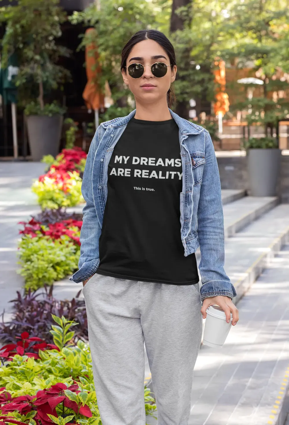 Dreams Into Reality Premium Women's T-shirt image 47