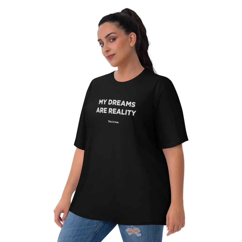 Dreams Into Reality Premium Women's T-shirt image 59