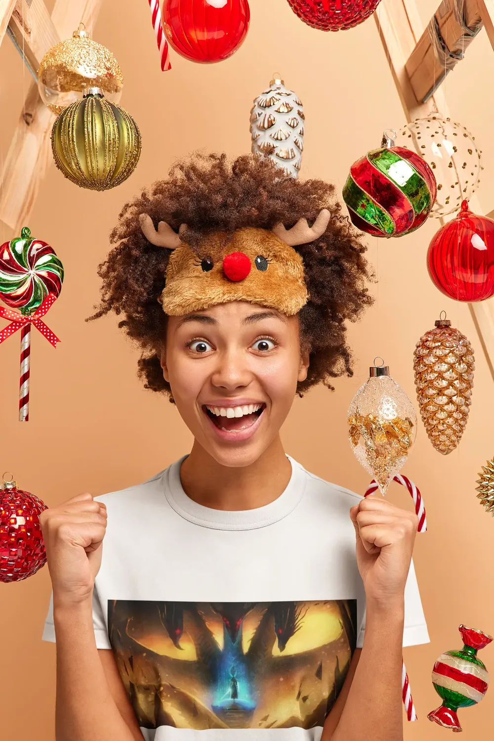 The Christmas Odyssey "Farryn" Women's Relaxed T-Shirt image 25