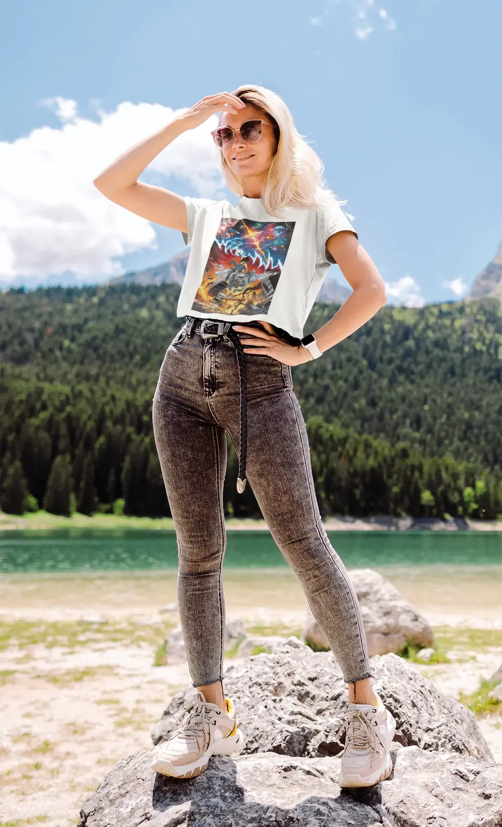 The Creators "Regina" Premium Crop Tee image 15