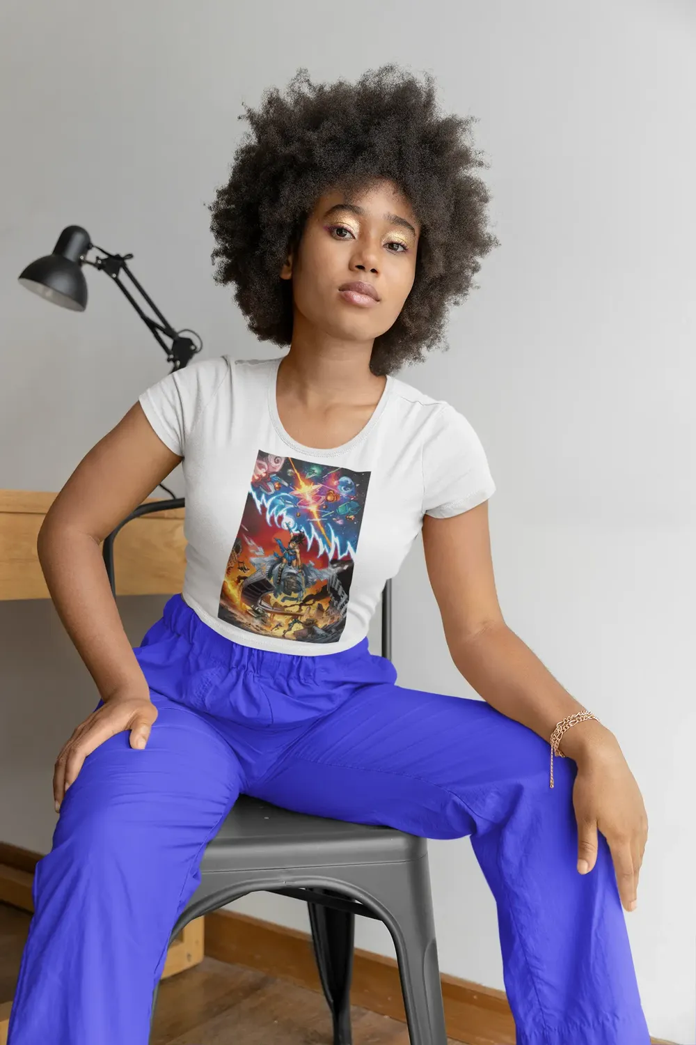 The Creators "Regina" Premium Crop Tee image 17
