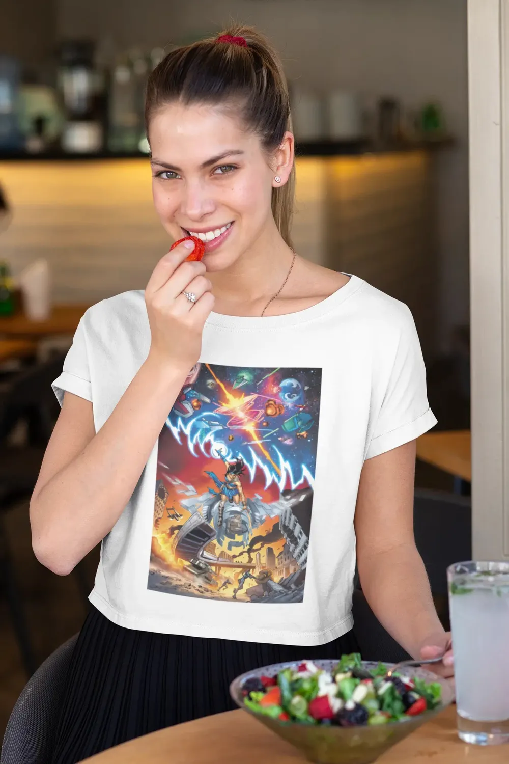 The Creators "Regina" Premium Crop Tee image 20