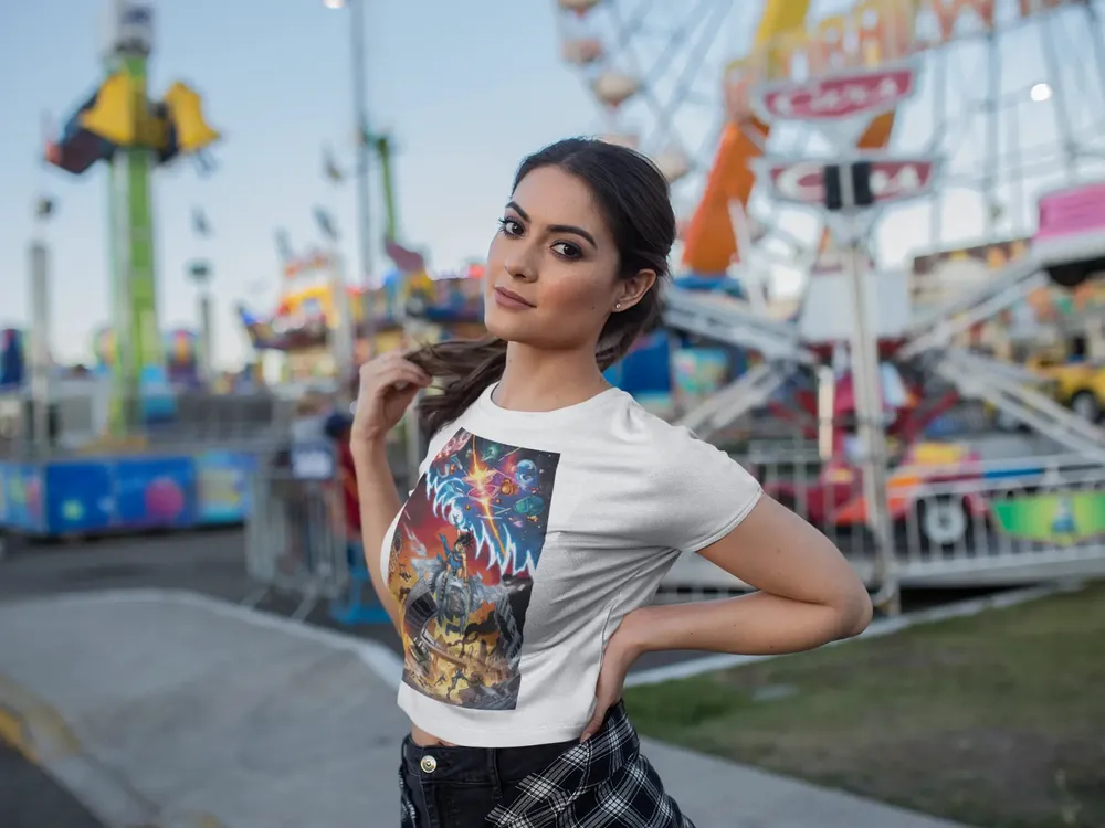 The Creators "Regina" Premium Crop Tee image 22