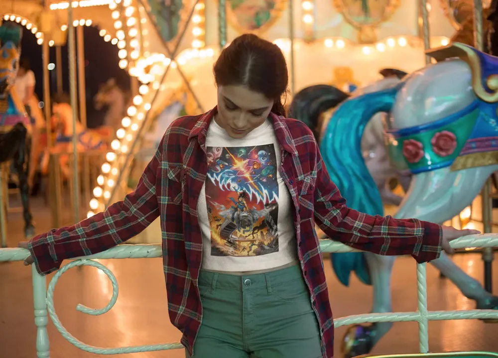 The Creators "Regina" Premium Crop Tee image 24