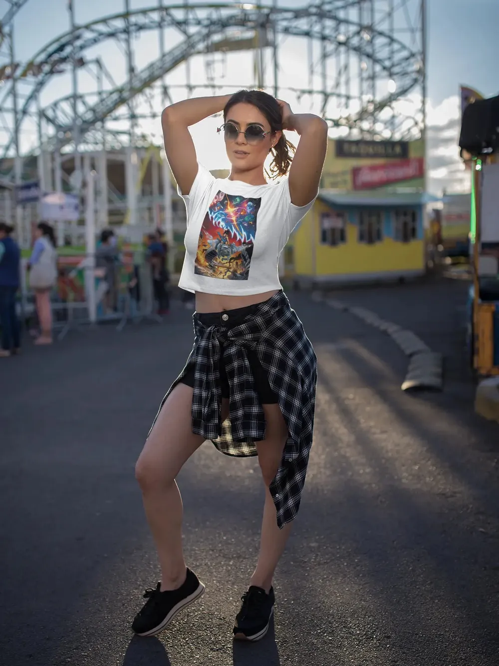 The Creators "Regina" Premium Crop Tee image 32